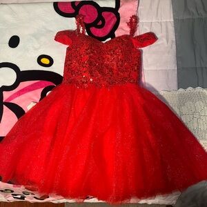 TIRAS Lace Appliques Short Homecoming Dress Cold Shoulder Glitter